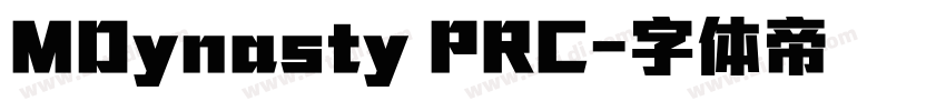 MDynasty PRC字体转换